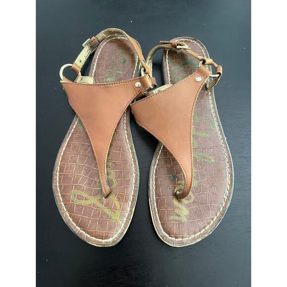 Sam Edelman Tan Sandels - Picture 2 of 5